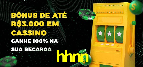 hhnn melhor bônus de depósito